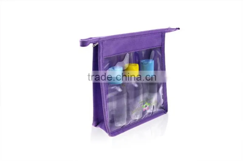 2015 Hot Sale Plain PVC Cosmetic Bag PVC Cosmetic Packging Bag