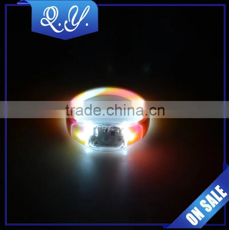 Colorful Plastic Bangles LED Flashing Body Jewelry with Factory Price