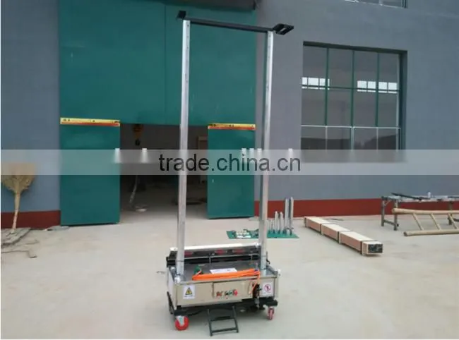 High efficiency plaster spraying machine for house/low price wall screeding plastering machine /wall renders machine