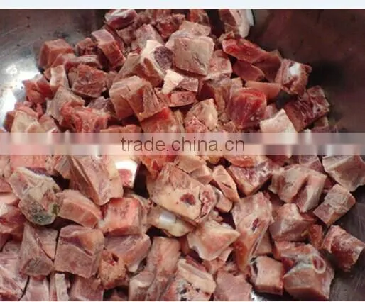 Frozen poultry animal meat chicken cut machine with low price