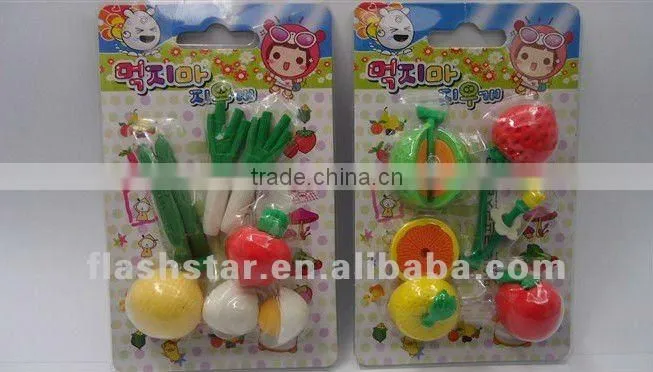 cute customized shape erasers