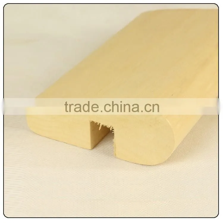 Custom Classic style Obeche wood Stair handrail