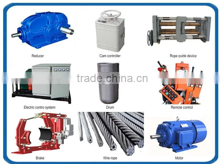 Wireline truck used hydraulic winch with high quality
