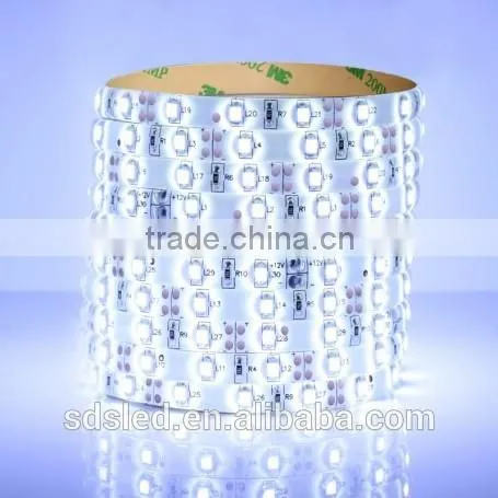 SDSLED IP65 60LED/m Cool White 3528 Waterproof LED Strip Light DC12V