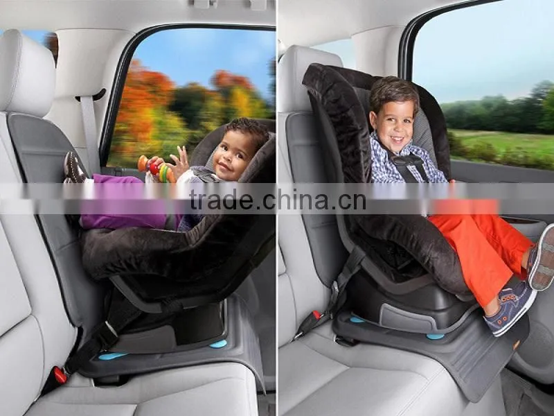 Car seat protector, seat rear kick mat