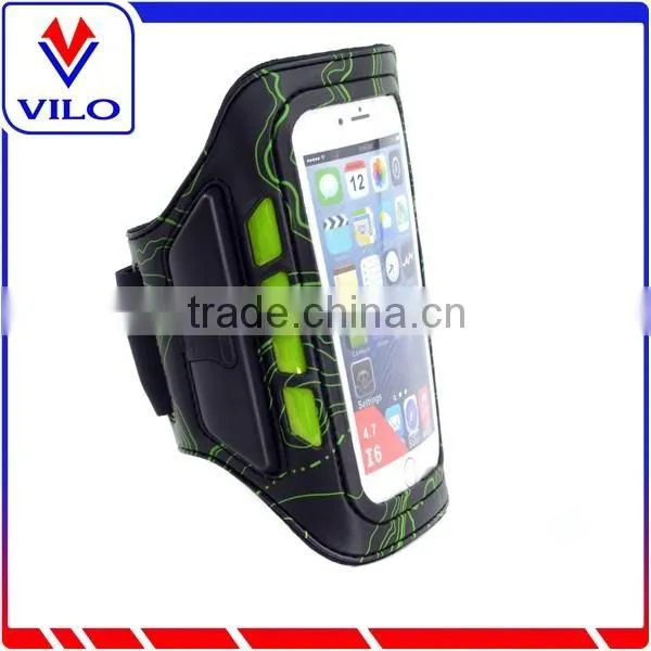 Neoprene Running Sports Armband Case Cover with Key Holder For Apple iPhones