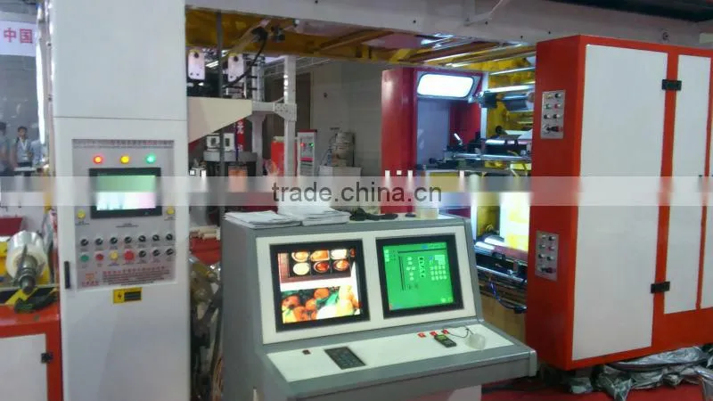 plc control chinese printing machine
