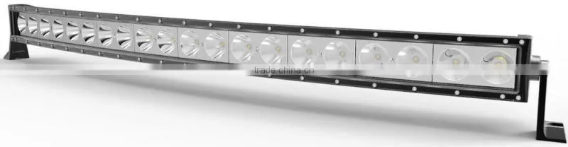 curved single row led light bar 20 30 40 50 inch,100w 140w 200w 240w c ree led curved light bar for trucks