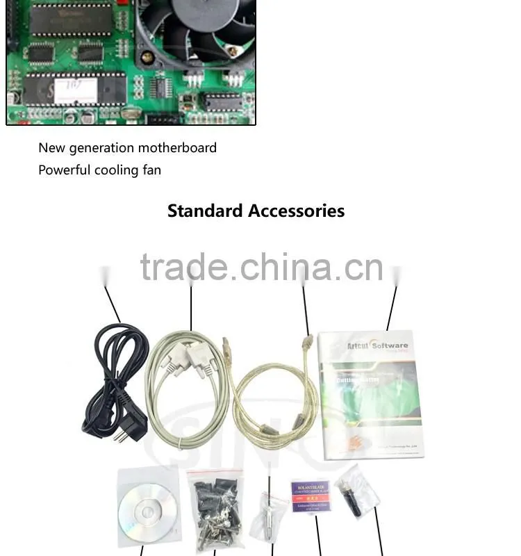 Max 400mm/s USB COM Interface Vinyl Ctting Plotter 720