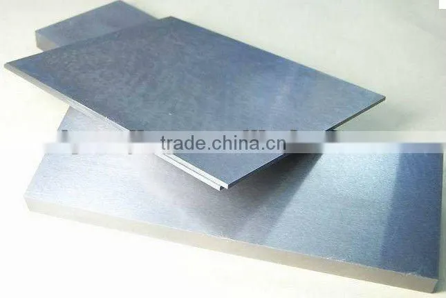 alkali wash surfaceTungsten sheet