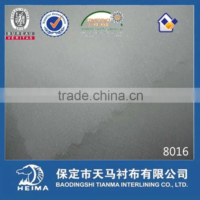 factory price garment fusible interlining fabric fusible 15D