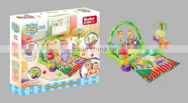 Hot Selling! New Musical Baby Gym Playmat (2-in-1)