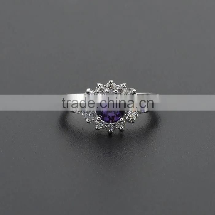 Well-built Fashion Women Top-level Turkish Gemstone Rings