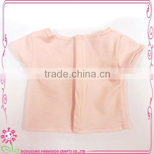 factory making pink 18 doll t shirts wholesale