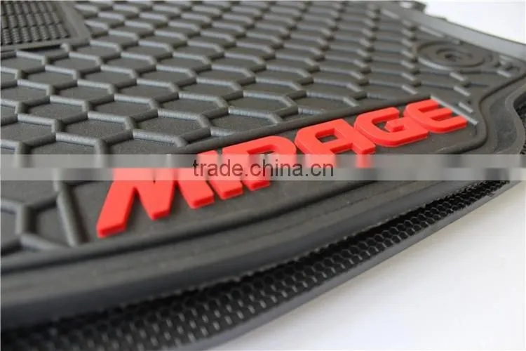 Easy clean car carpet car floor mat for Mitsubishi Mirage auto mat