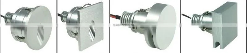 DC12V recessed 1W led wall light 1W led wall lamp for hallway