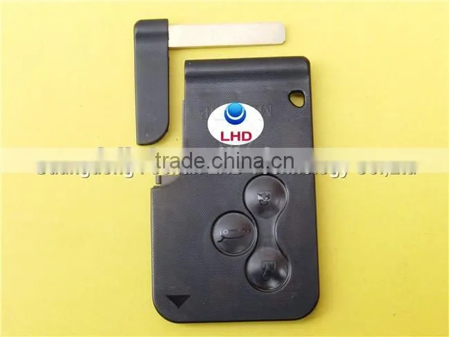 Hot sale 1 button remote car key case cover Renault