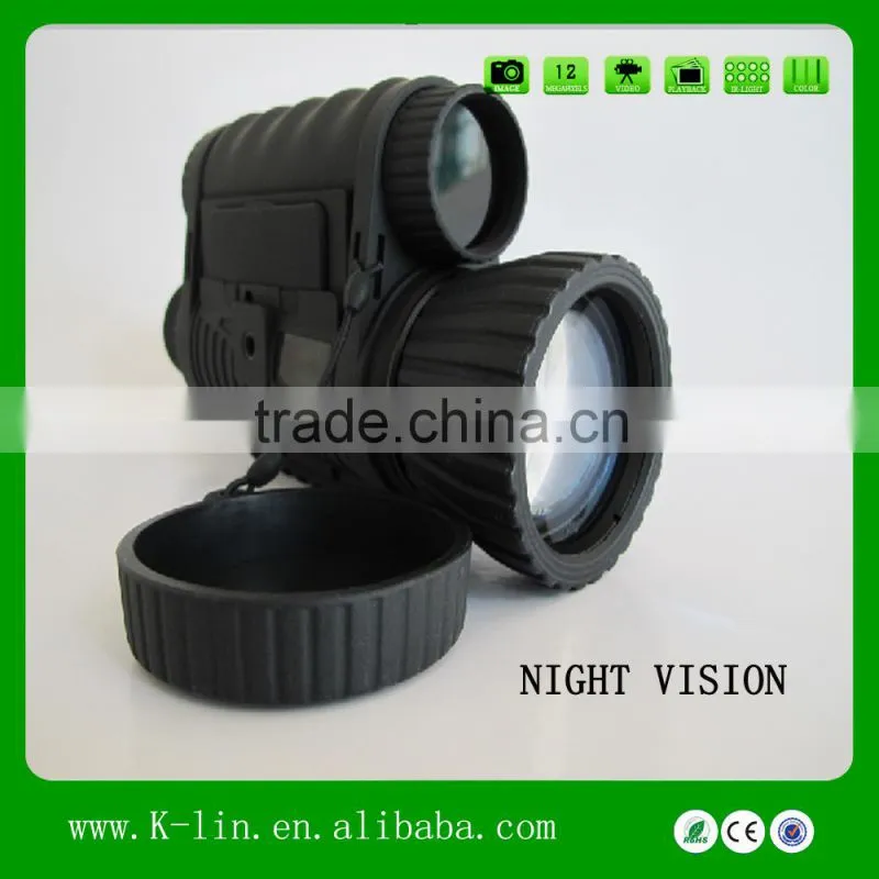 Multifunctional Digital monocular Infared Rangefinder Day Night Vision Goggles Night Vision Scope for Hunting