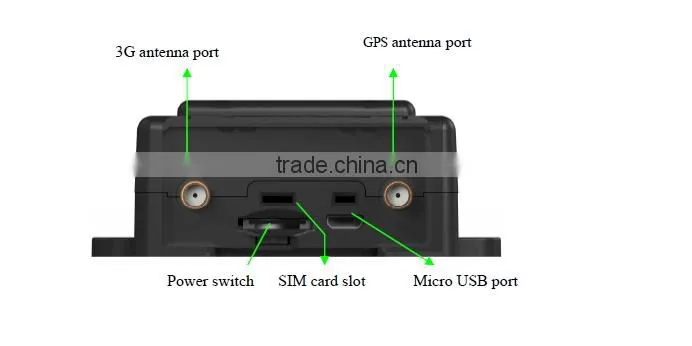 real time vehicle tracker tracking device for car with RFID, camera