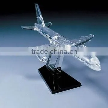 Clear crystal eagle model eagle figurine for business 3d model gift souvenirs or sport eagle trophy