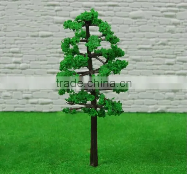 Decorative plastic tree, scale model trees, model tree in other construction , model tree base plastic, MT-15
