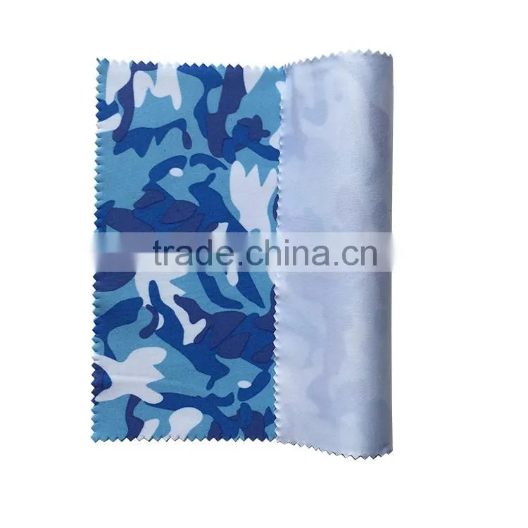 Digital hot transfer printing microfiber lens cleaning cloth