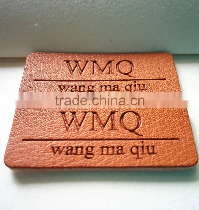Custom Leather Patches for Clothing