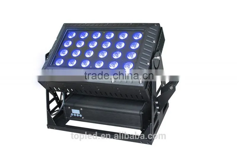 Outdoor led flood light 24*8W 4-in-1 RGBW LED Wall washer IP66