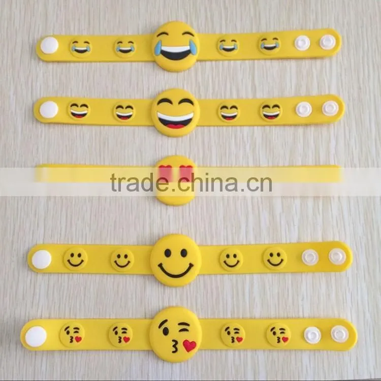 Soft 2016 Funny Pvc Bracelet For Kids