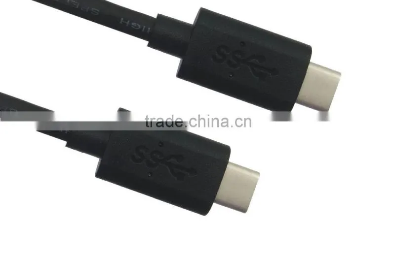 High Speed 1M 10Gbps USB 3.1 Type C Male to Typec Male Charger Sync Date Cables For Mobile Phone Hard Driver