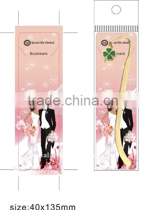 promotional metal 3D music bookmarks for books, gifts and premium