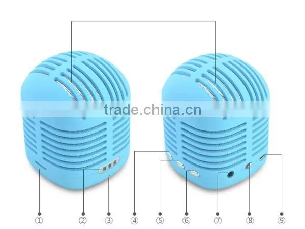 High quality mini sd card bluetooth speaker