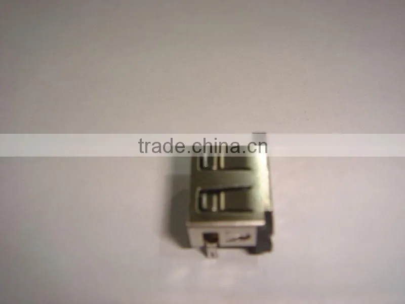 4pin USB A type female 90 degree USB short body with high quality china supplier