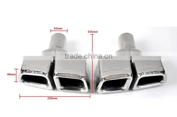 2016 elegant car exhaust tip for benz ML W166 GL X166
