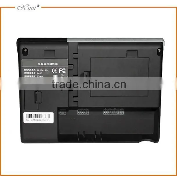 Facial recognition software with work attendance machine have wifi and webserver of optional function