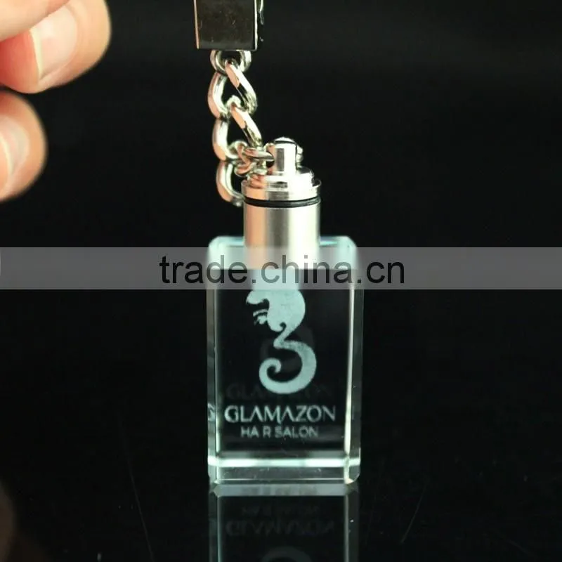 Custom all type of crystal 3d keychains