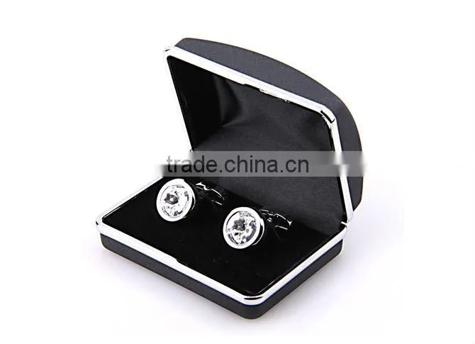 Custom cufflink plastic box