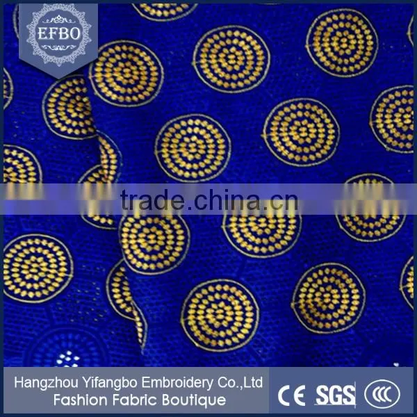 Chinese Supplier Nigeria Beaded Swiss Lace Fabric / Hight Quality Cotton Embroiderd Fabric For Wholesale