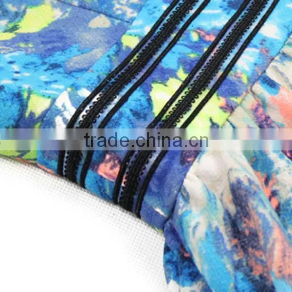 ladies casual dresses printed long sleeve fashion style