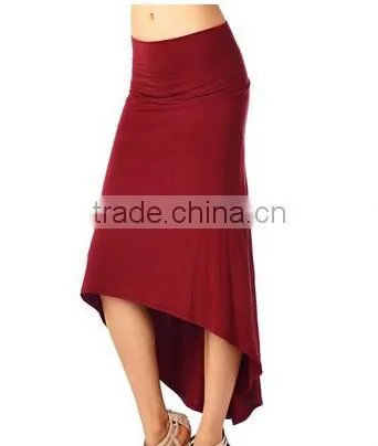 2015 lastest sexy high twist nylon barelegger solid semilune casual dress
