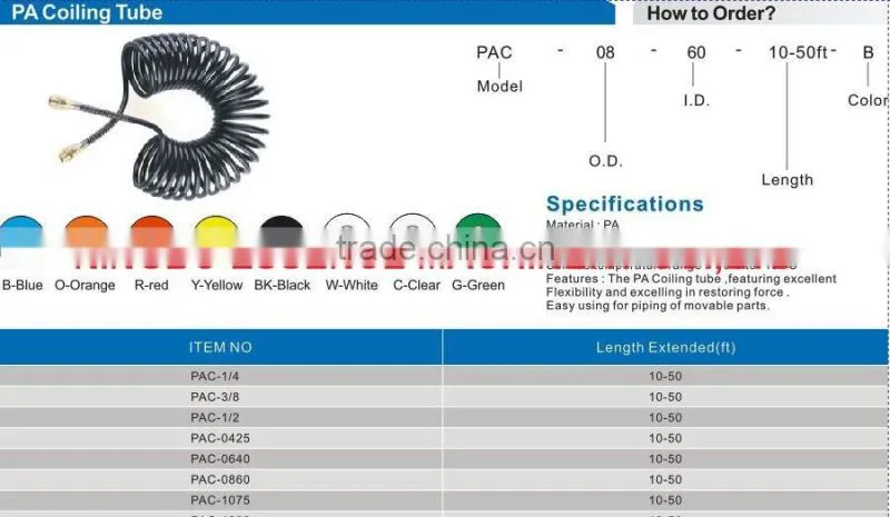 Nylon Tube Nylon Tube