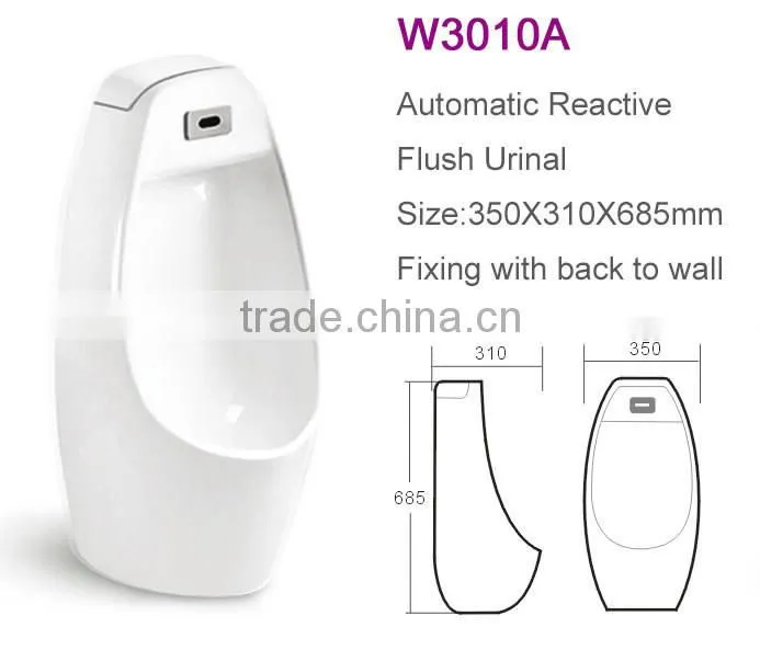 Bathroom accessory men ceramic toilet automatic urinal