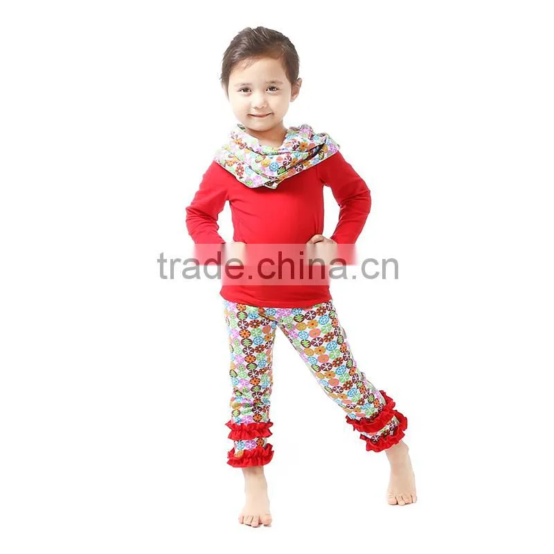 baby girl Gold seaside long pant lovers designing pants latest design pants