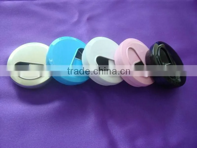 Round Cute Tin Box For Candy