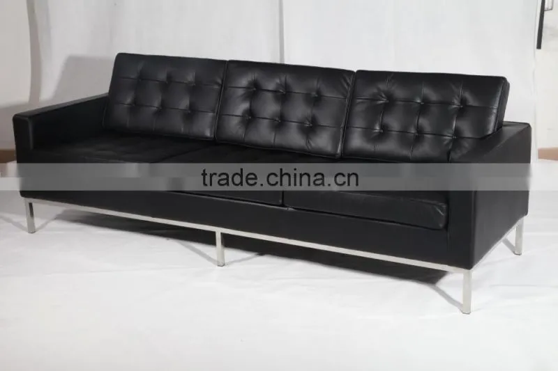 Alibaba modern designer furniture factory Florence knoll sofa set for living room