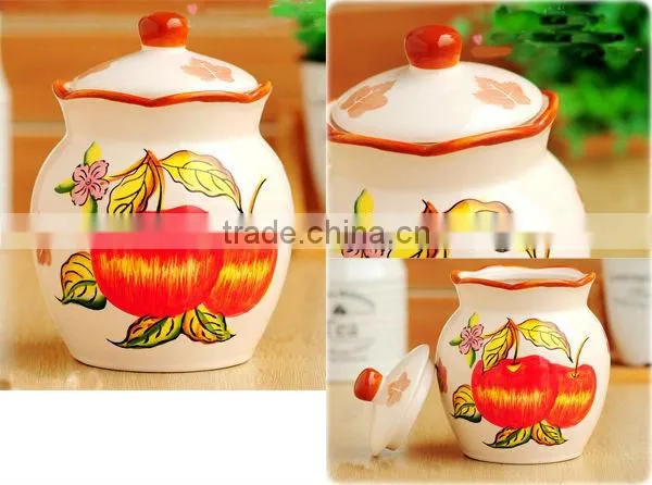 ceramic flour jar