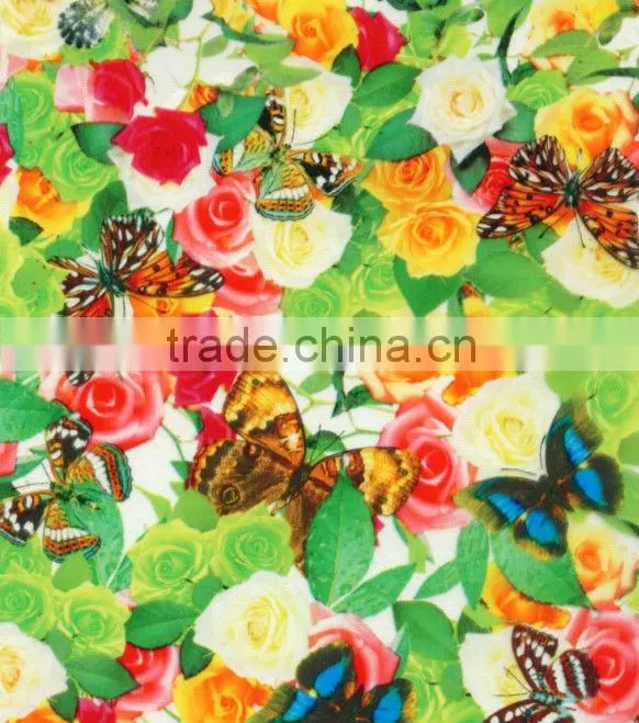 GW9001 Flower Pattern Sling Shot Frame Printing Film Width 100CM