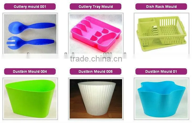 Disposable plastic fork mould