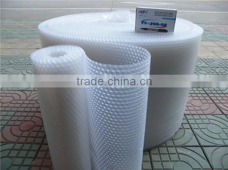 New Material And Recycled Material Plastic Air Bubble Film Roll For Packaging