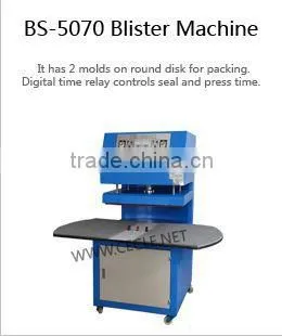BS-5070 Scourer blister packing machine